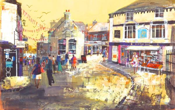 - Mixed Media on Board, Painting by Mike Bernard, measuring 36 x 57 cm (H x W) framed at 61 x 82 cm £1850